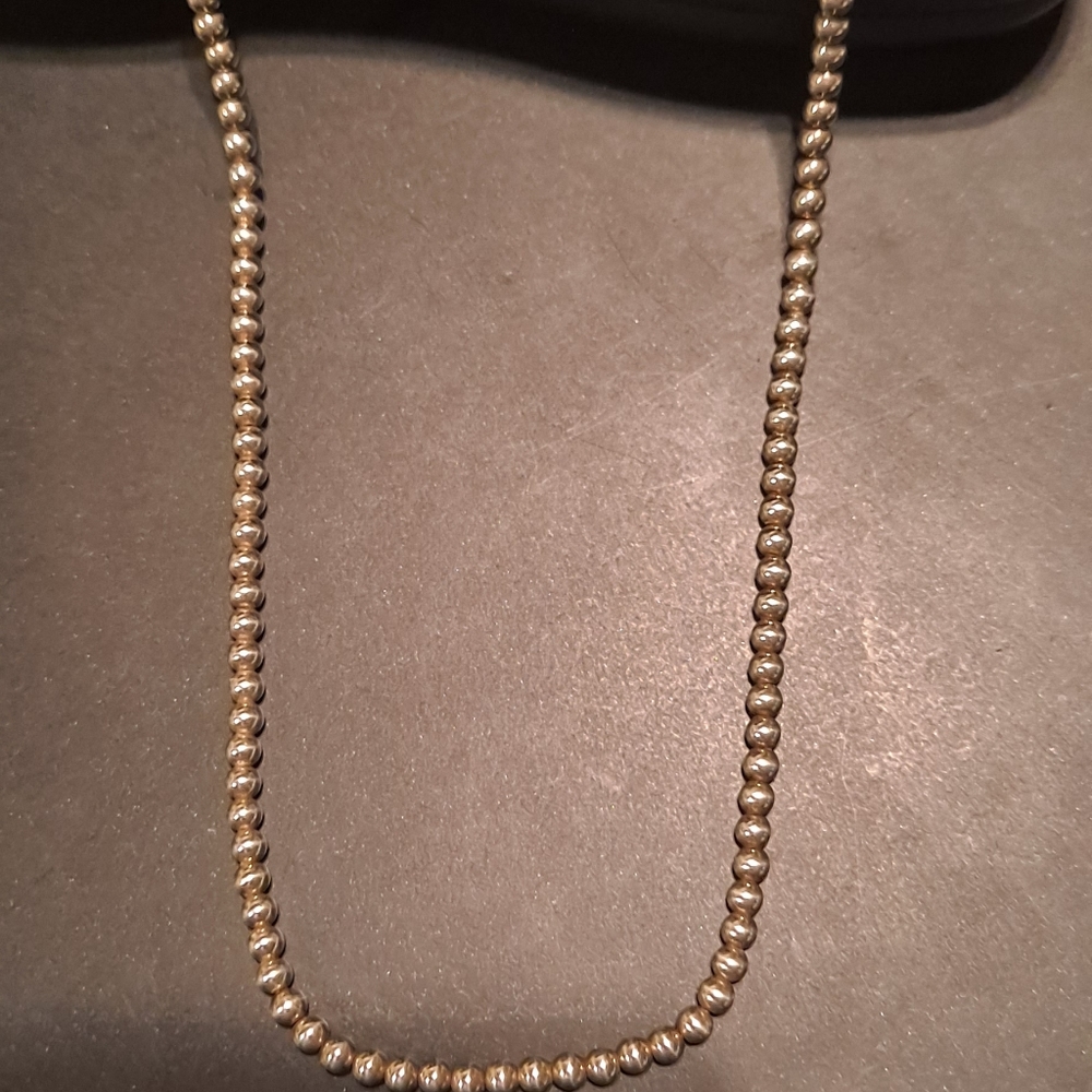 Navajo Sterling Silver Necklace
